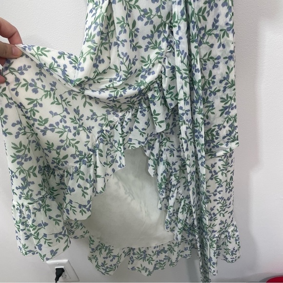 Ganni Tilden Mesh Wrap Dress - Picture 9 of 12